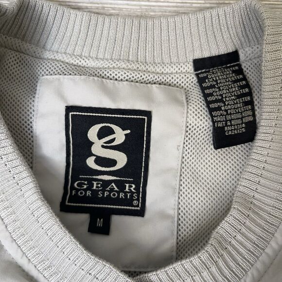 Vtg Gear For Sports Windbreaker Golf Vest Men's Size Medium SIU Salukis Tan - Picture 6 of 11